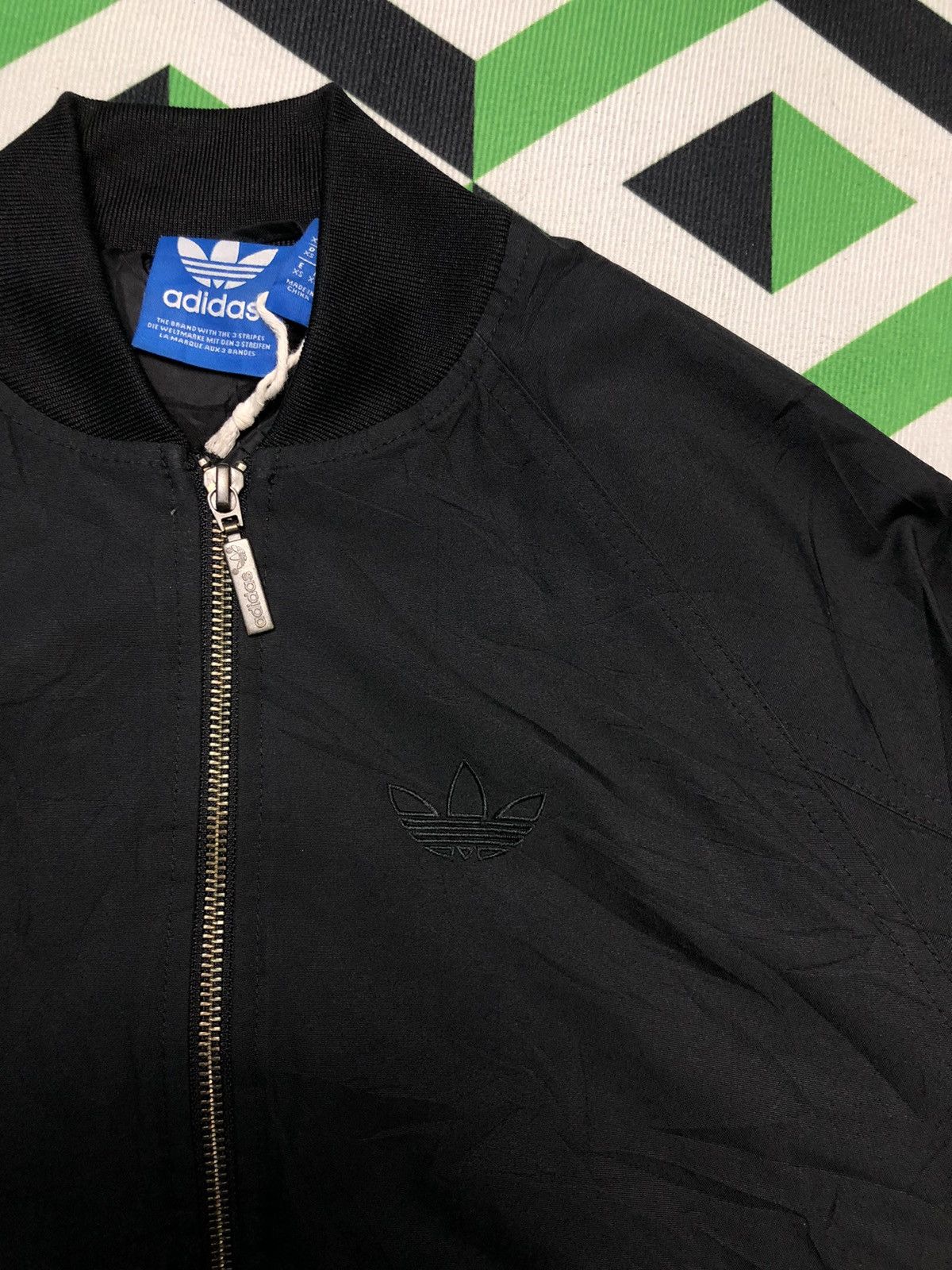 Adidas ADIDAS 3 Stripes Bomber Jacket Size US XS / EU 42 / 0 - 5 Thumbnail