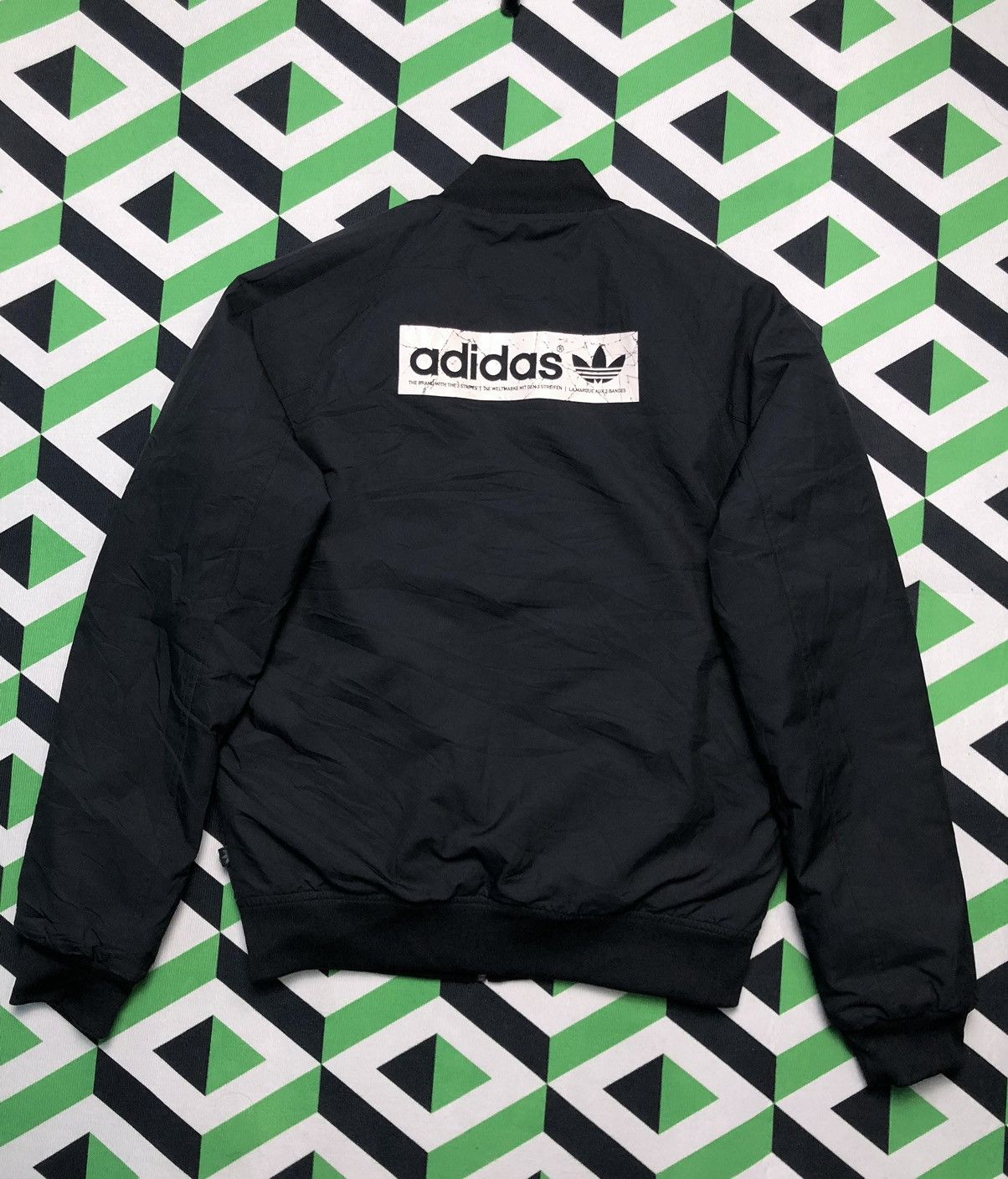 Adidas ADIDAS 3 Stripes Bomber Jacket Size US XS / EU 42 / 0 - 2 Thumbnail