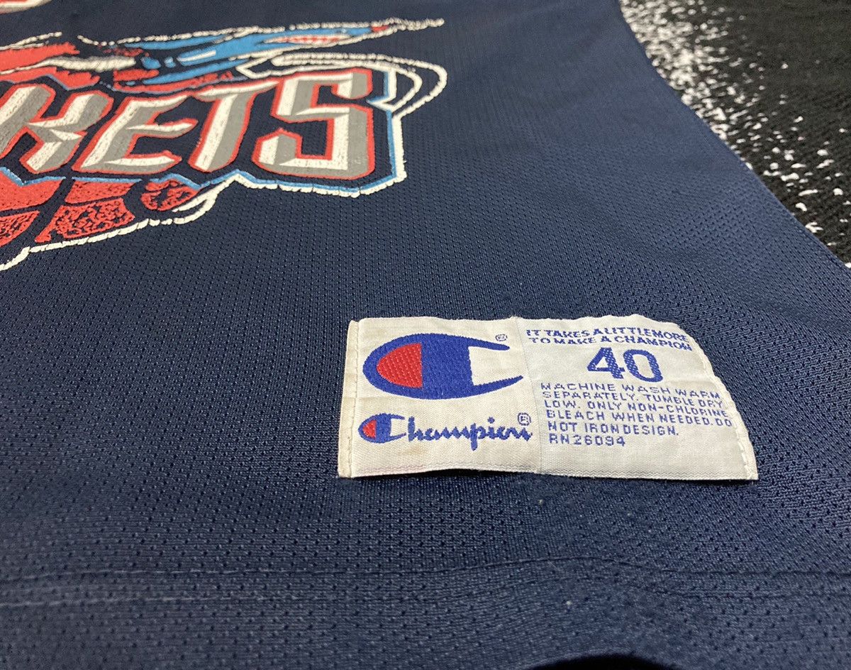 Vintage 90’s Houston Rocket Robert Horry NBA Jersey Champion