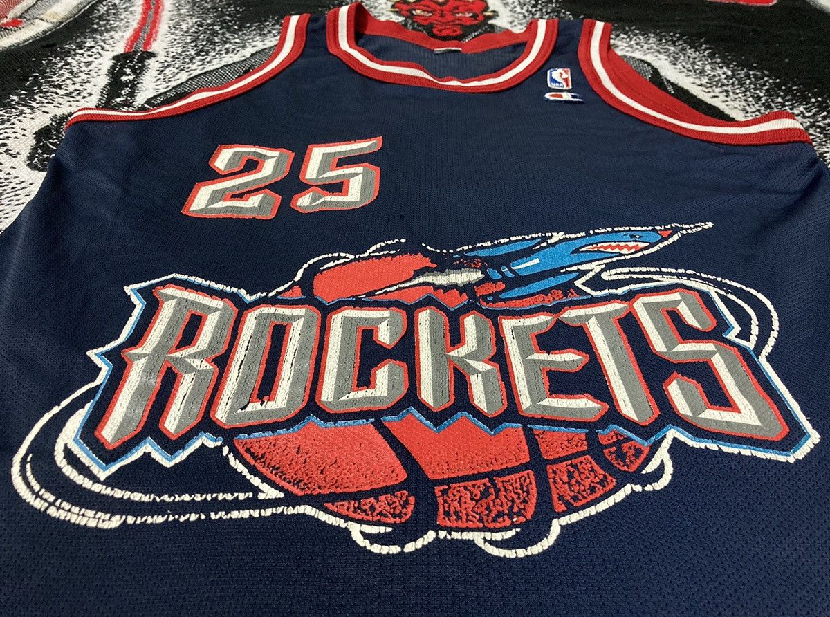 Vintage 90’s Houston Rocket Robert Horry NBA Jersey Champion