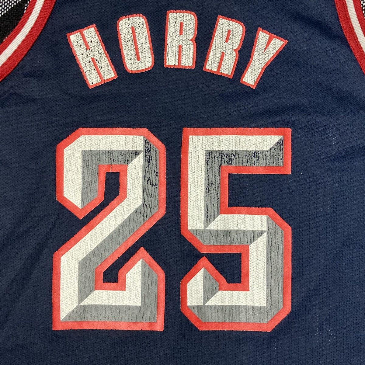 Vintage 90’s Houston Rocket Robert Horry NBA Jersey Champion