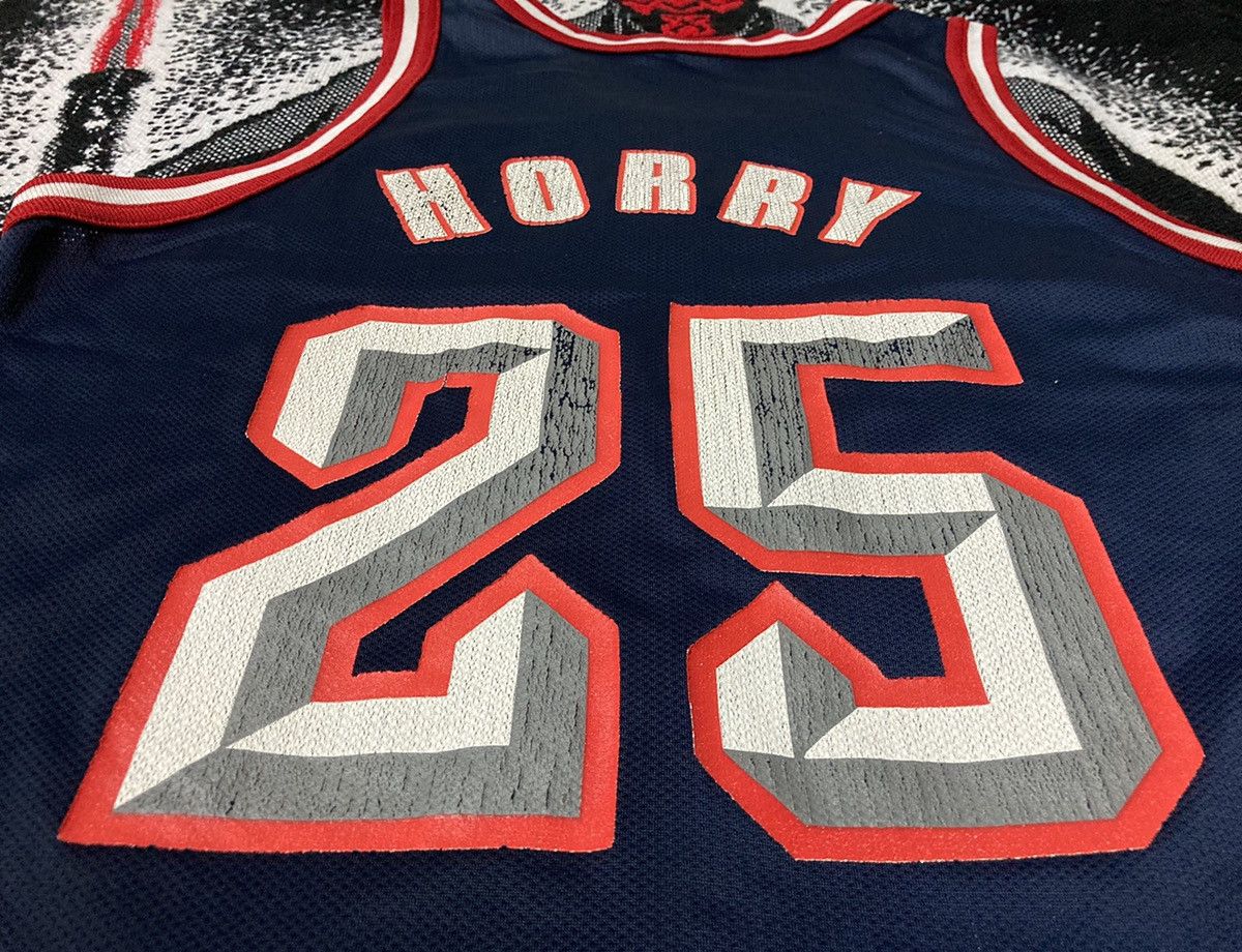 Vintage 90’s Houston Rocket Robert Horry NBA Jersey Champion