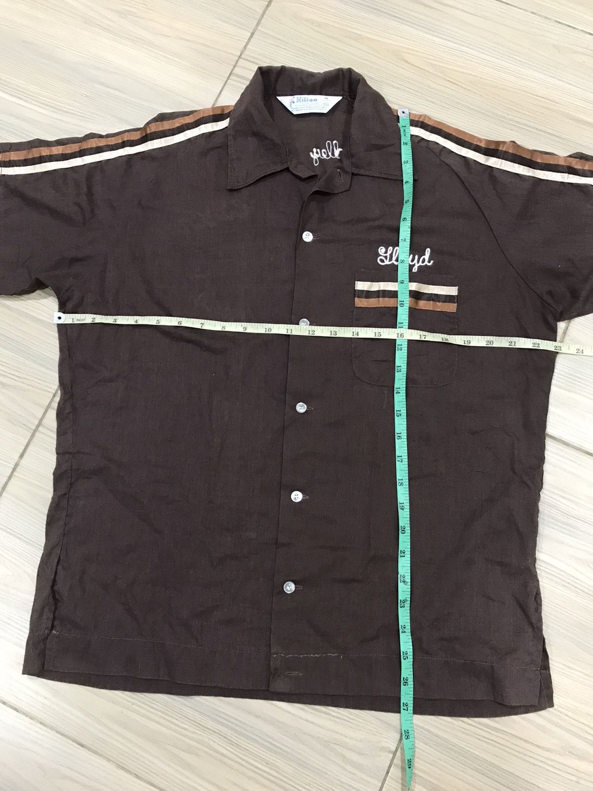 Harley Davidson × Vintage VINTAGE BOWLING SHIRT HILTON Size US M / EU 48-50 / 2 - 4 Thumbnail