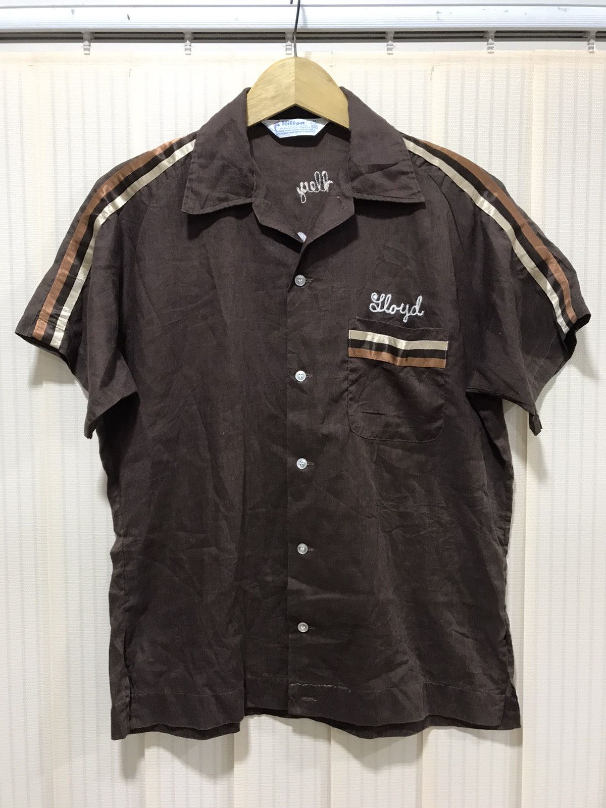 Harley Davidson × Vintage VINTAGE BOWLING SHIRT HILTON Size US M / EU 48-50 / 2 - 1 Thumbnail
