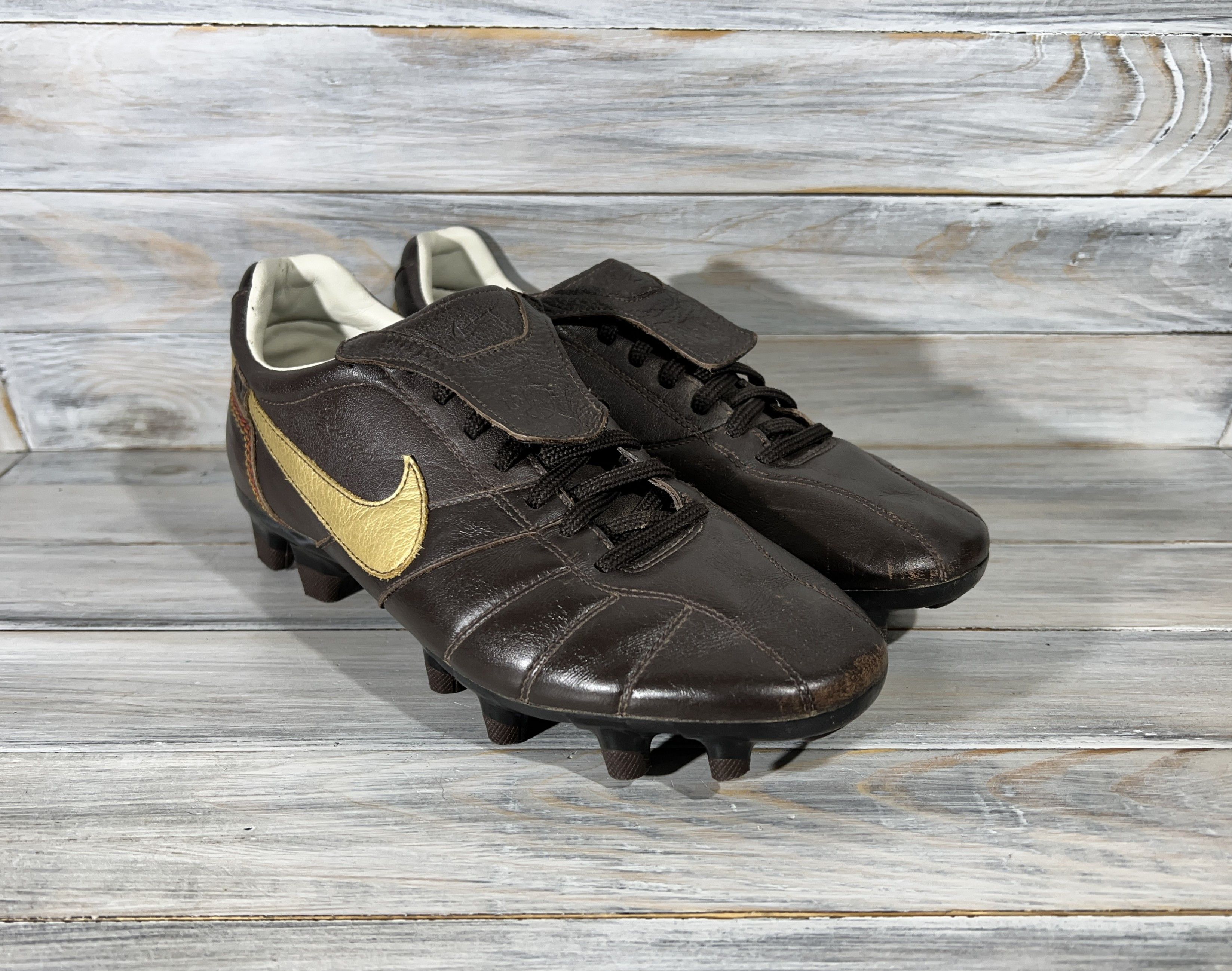 Nike Vintage Nike Tiempo Ronaldinho Brasileiro FG Football Cleats Boots Grailed