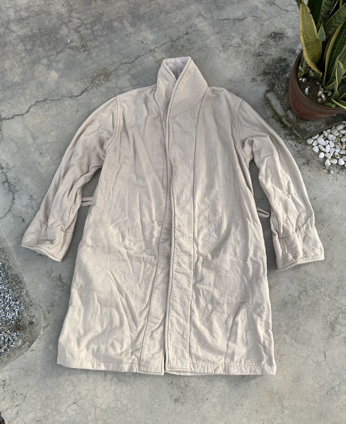 Calvin Klein Home Long Wrap Coat