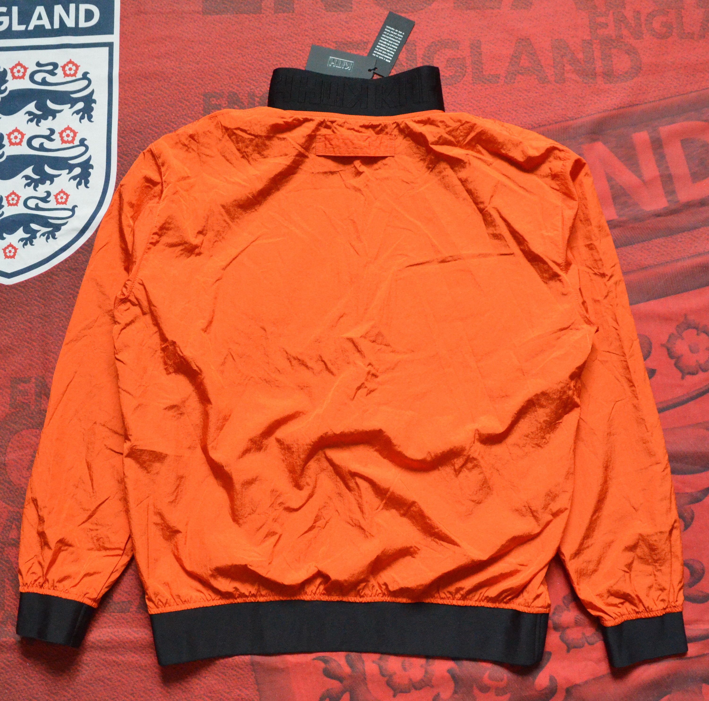 Kith × Ronnie Fieg KITH Kittles Mesh Pocket ¼ ZIP Orange, Ronnie Fieg RRP 225$ Size US M / EU 48-50 / 2 - 4 Thumbnail