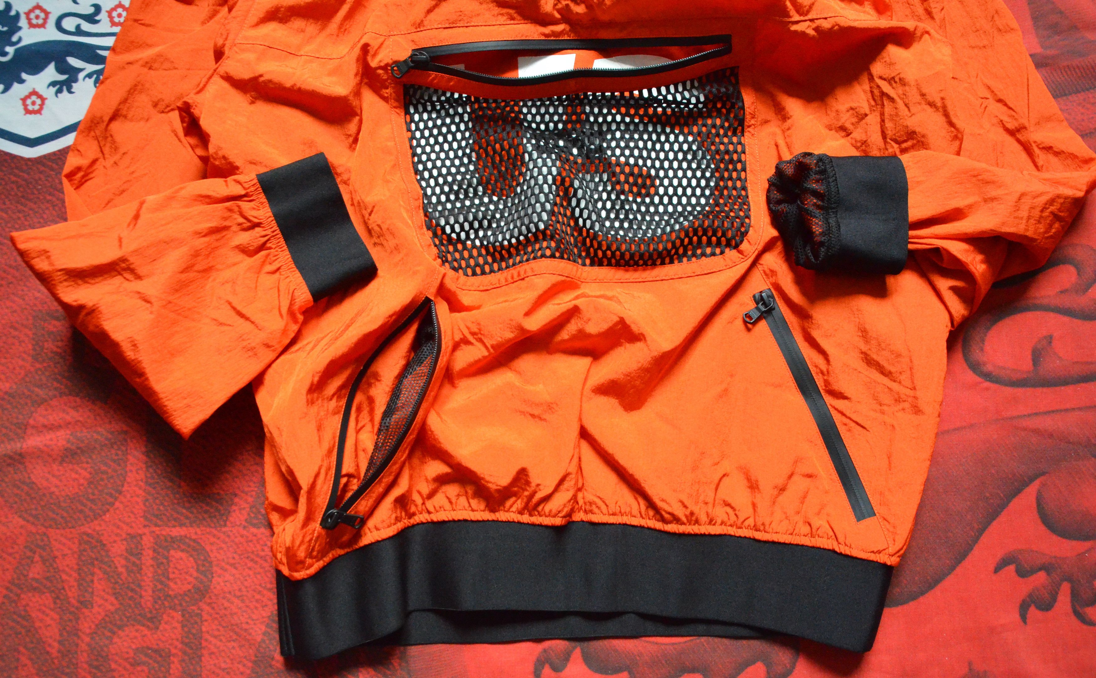 Kith × Ronnie Fieg KITH Kittles Mesh Pocket ¼ ZIP Orange, Ronnie Fieg RRP 225$ Size US M / EU 48-50 / 2 - 22 Thumbnail
