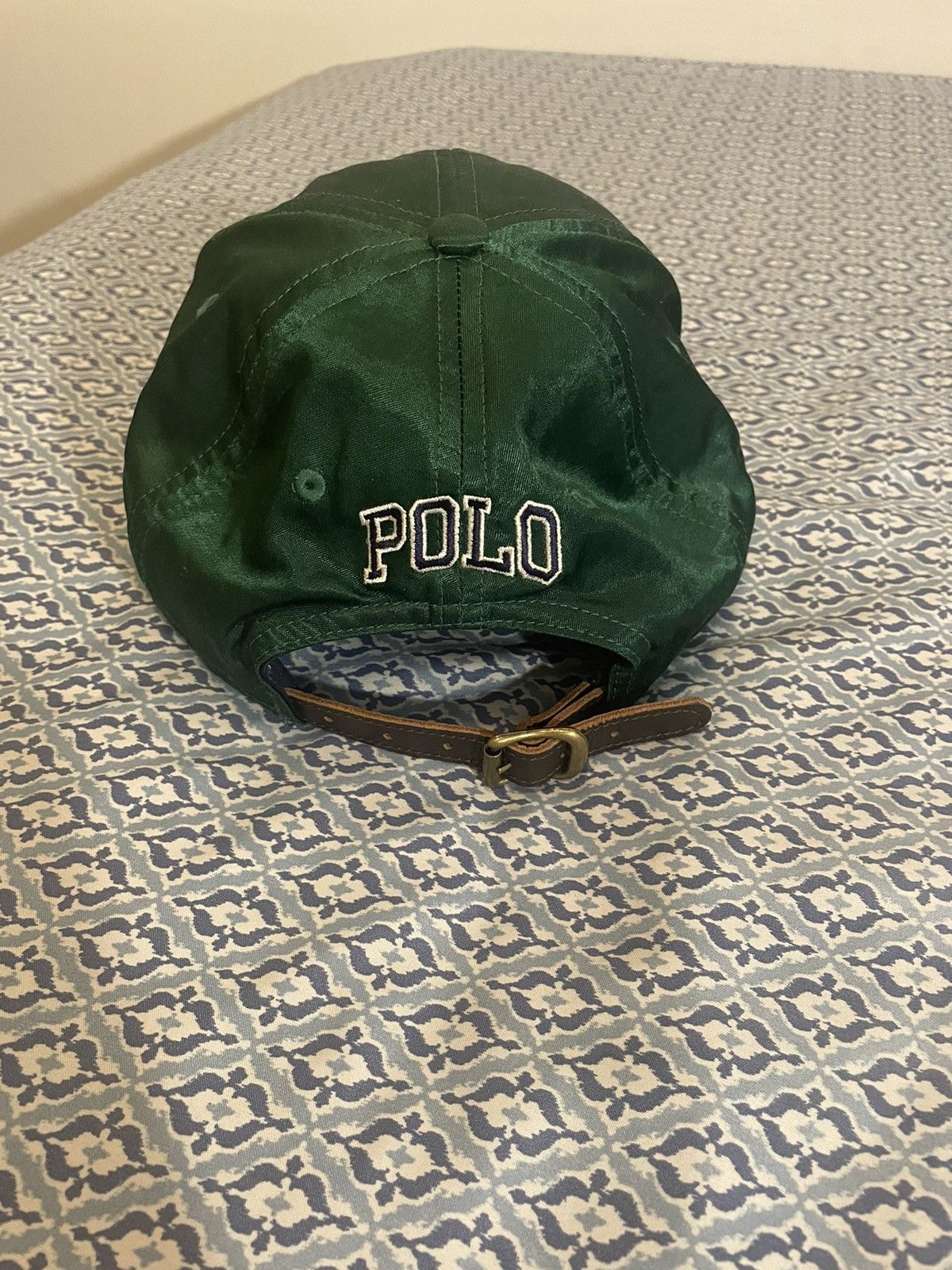 Polo Ralph Lauren Satin Ralph Lauren Polo Varsity Rugby Hat Size ONE SIZE - 3 Thumbnail