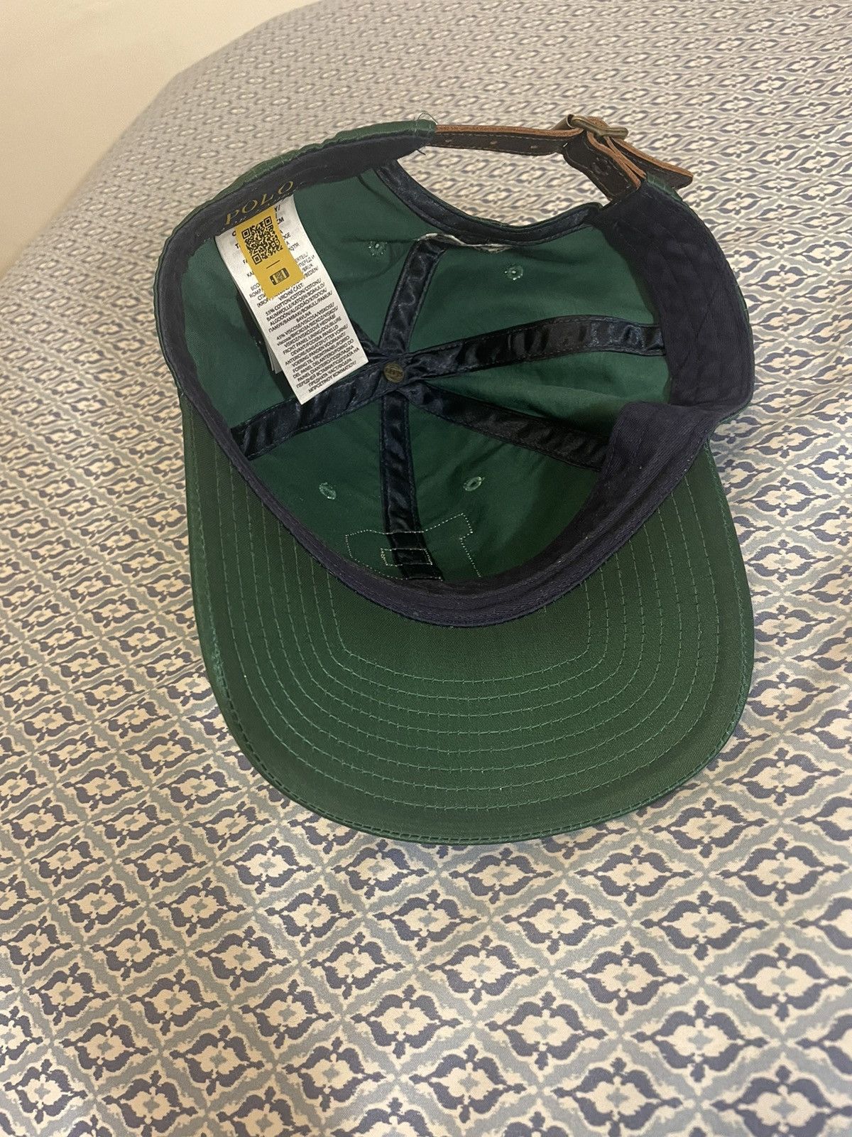 Polo Ralph Lauren Satin Ralph Lauren Polo Varsity Rugby Hat Size ONE SIZE - 4 Thumbnail