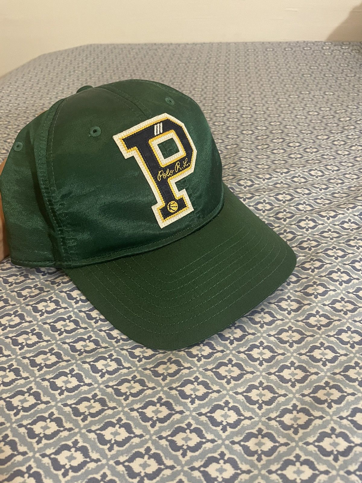 Polo Ralph Lauren Satin Ralph Lauren Polo Varsity Rugby Hat Size ONE SIZE - 1 Thumbnail