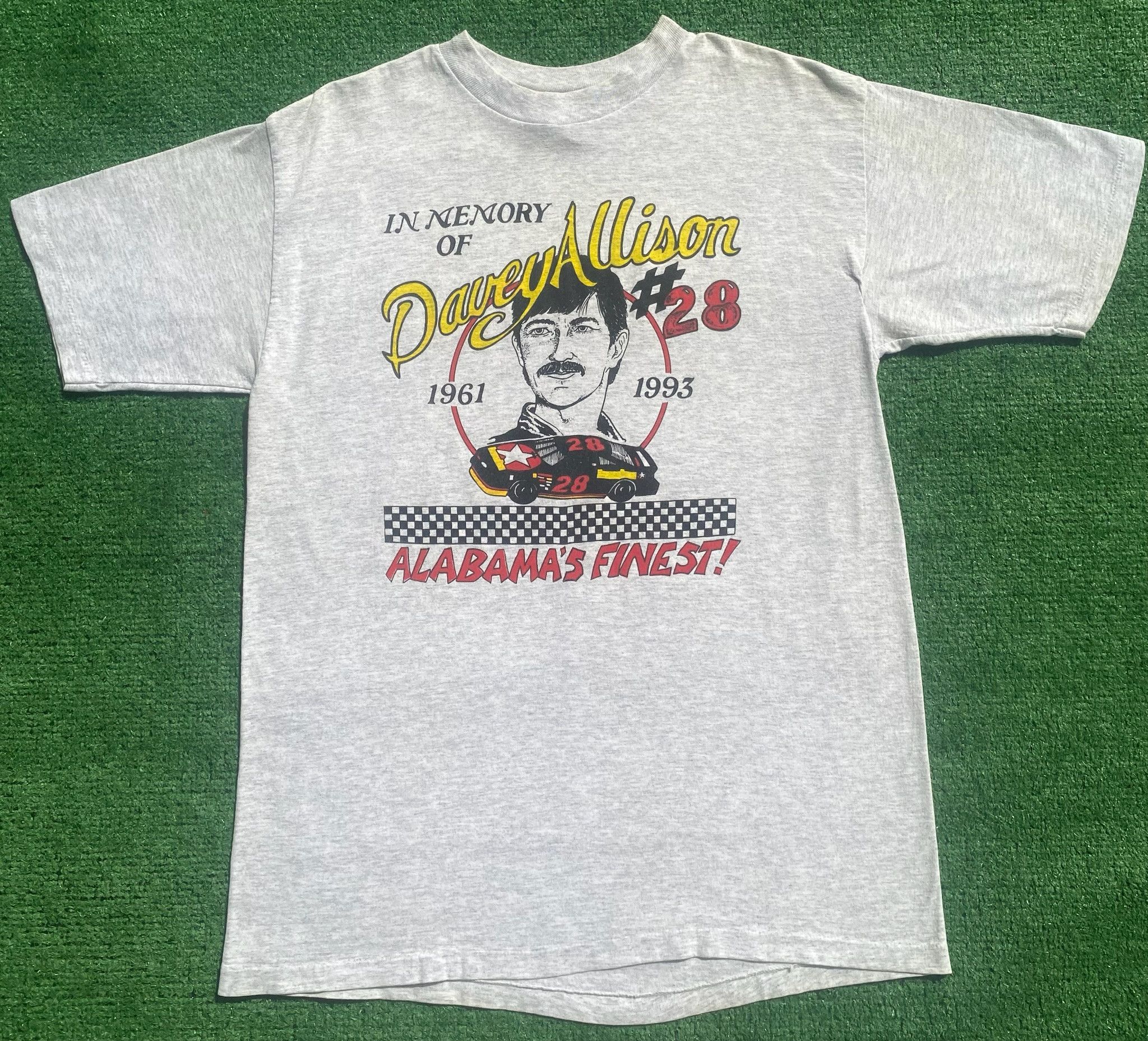 Harley Davidson 90’s Harley Davidson Davey Allison Nascar Racing Shirt -M Size US M / EU 48-50 / 2 - 1 Thumbnail