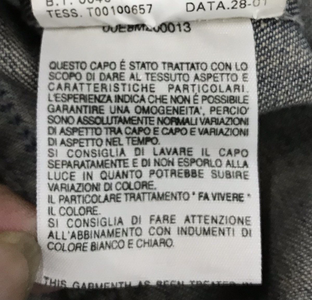 Diesel DIESEL MADE IN MOROCCO DENIM JACKET Size XS / US 0-2 / IT 36-38 - 17 Thumbnail