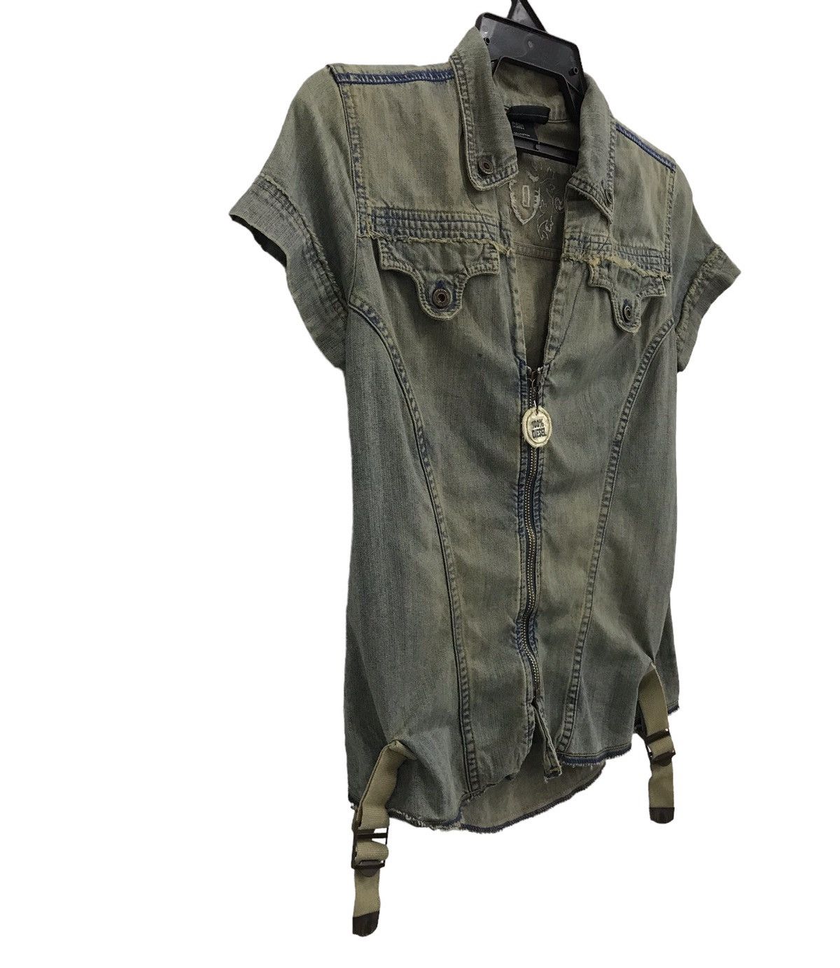 Diesel DIESEL MADE IN MOROCCO DENIM JACKET Size XS / US 0-2 / IT 36-38 - 6 Thumbnail