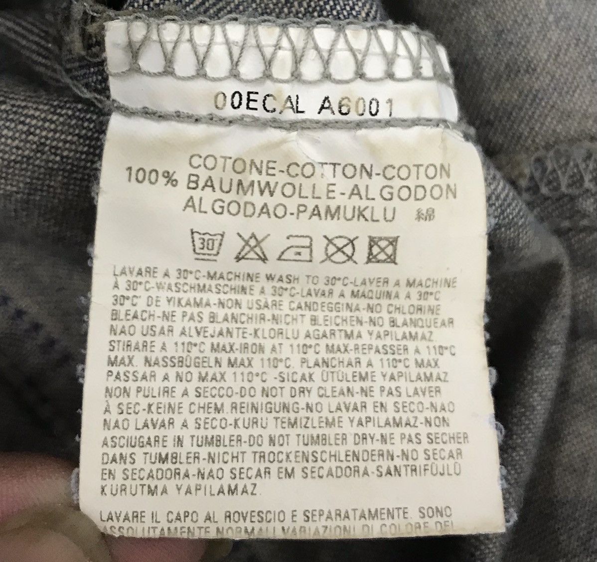 Diesel DIESEL MADE IN MOROCCO DENIM JACKET Size XS / US 0-2 / IT 36-38 - 15 Thumbnail