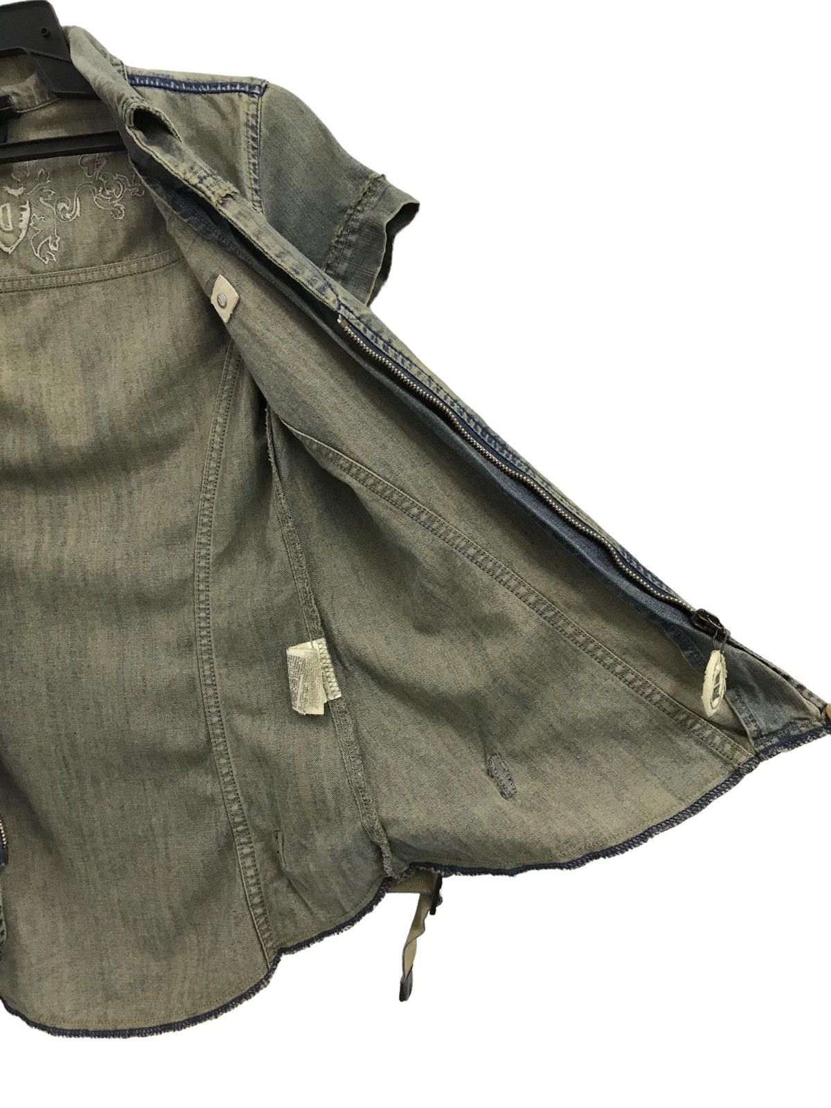 Diesel DIESEL MADE IN MOROCCO DENIM JACKET Size XS / US 0-2 / IT 36-38 - 11 Thumbnail