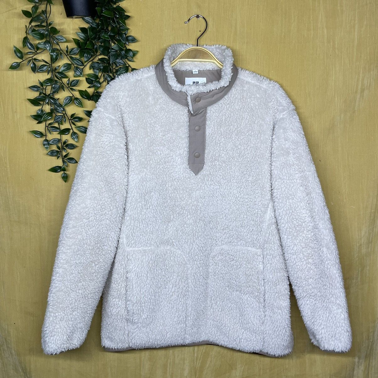 White Mountaineering x Uniqlo fleece jacket