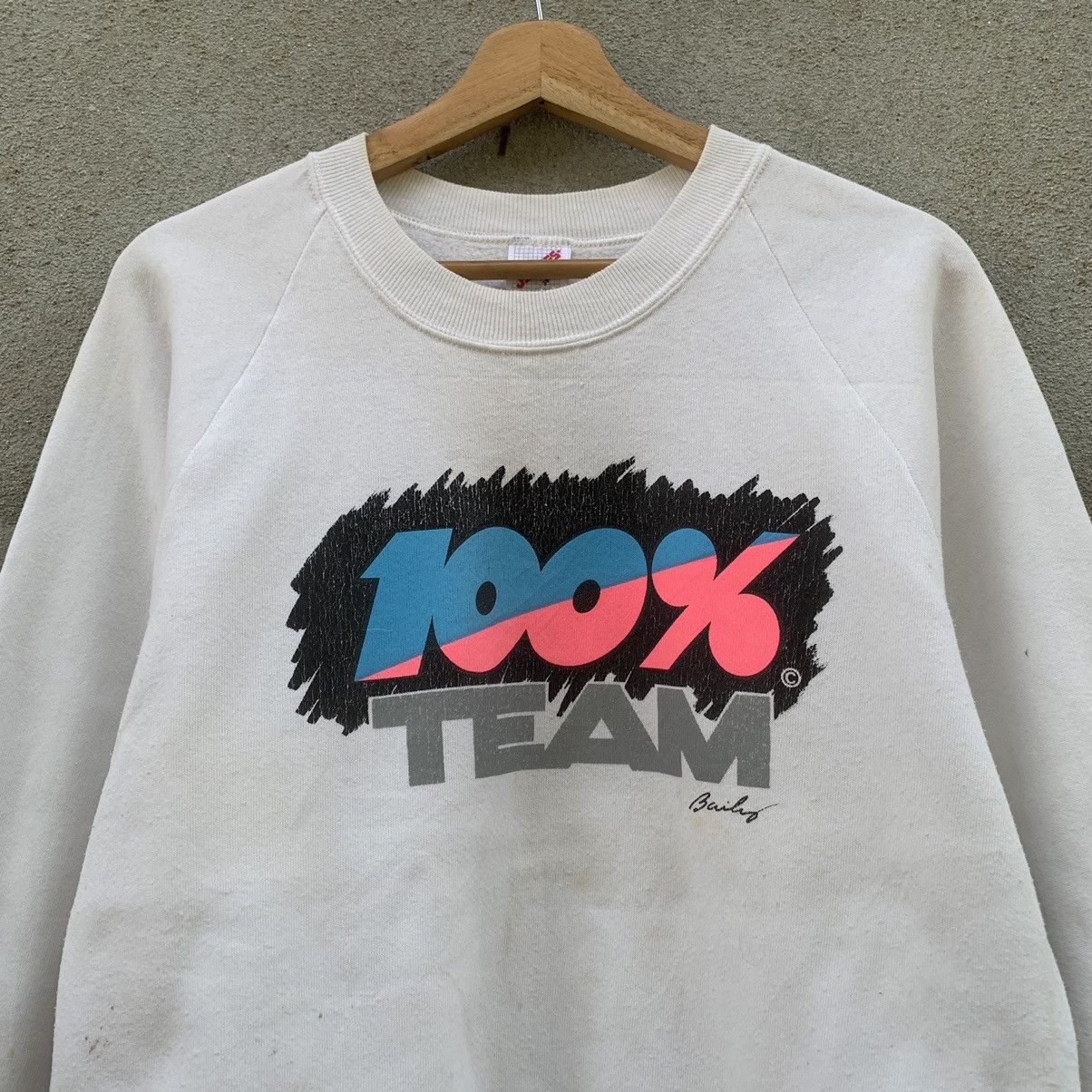 Jerzees 1990’s VINTAGE JERZEES CREWNECK SWEATER RACING MADE IN U.S.A Size US M / EU 48-50 / 2 - 2 Thumbnail