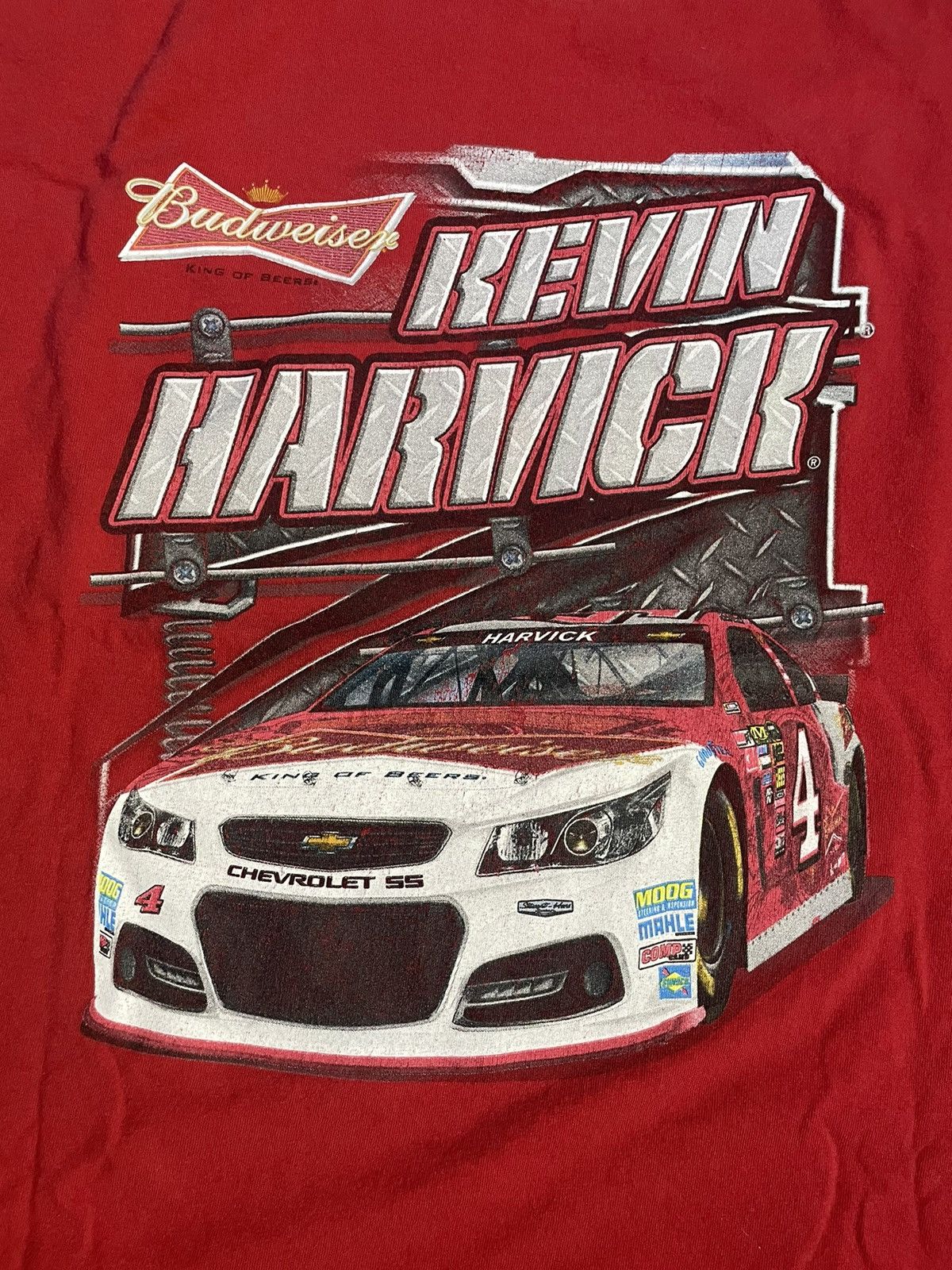 Budweiser Kevin Harvick Vintage Rare Racing shirt | Grailed