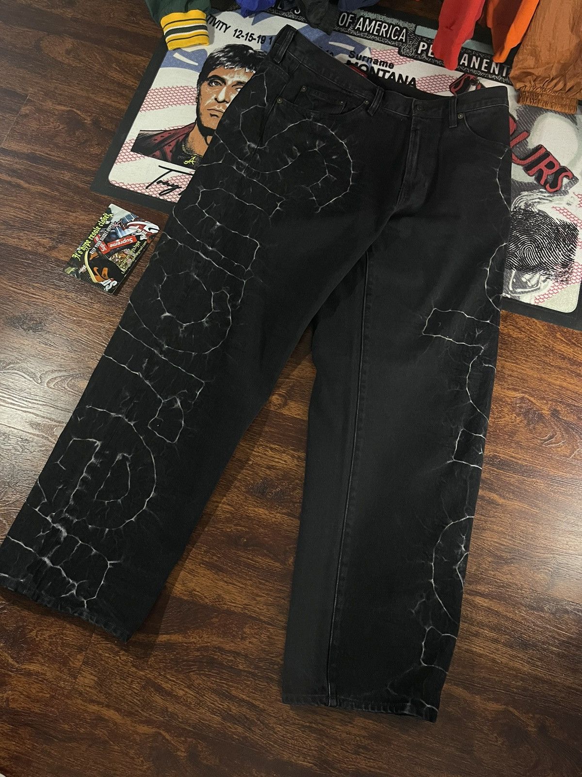 Supreme Shibori Loose Fit Jean 32