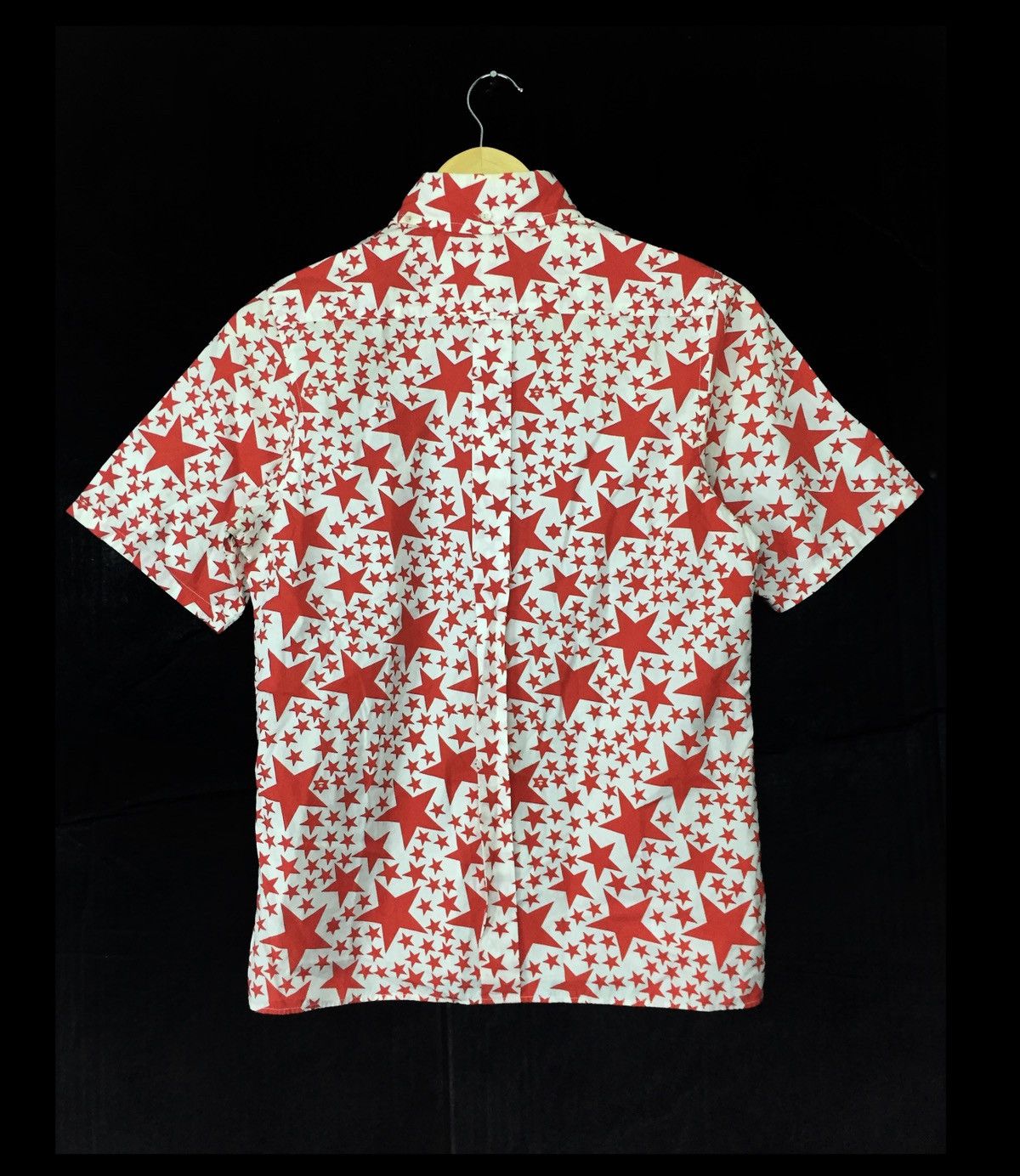 Bape OG A Bathing Ape Bape Fullprint Star Red White Color Shirt Size US S / EU 44-46 / 1 - 4 Thumbnail