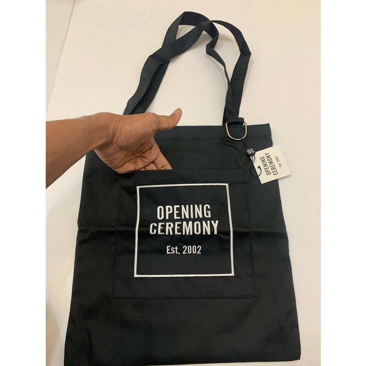 Opening Ceremony OPENING CEREMONY BOX LOGO TOTE BAG Size ONE SIZE - 4 Thumbnail