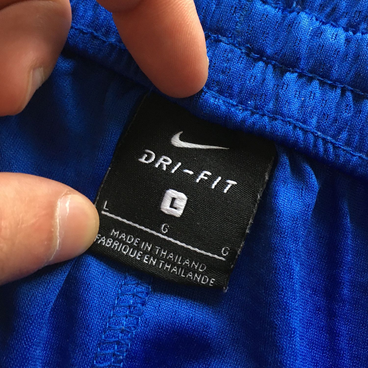 Nike Ultramarine Black Swoosh Logo Shorts Trunks Size US 32 / EU 48 - 4 Thumbnail