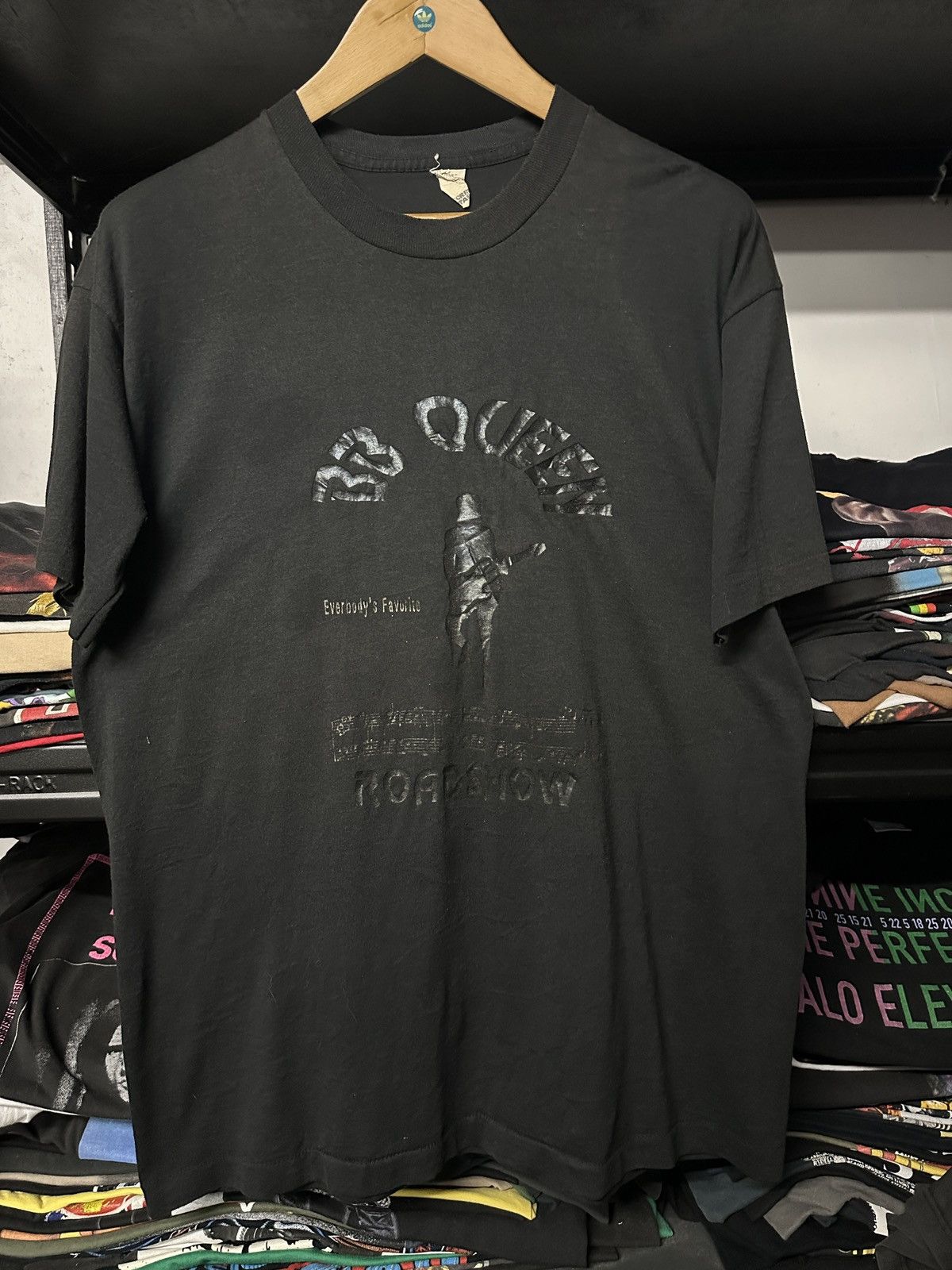 Band Tees × Vintage Vintage 90 Bb Queen Road Show Faded Tee Size US XL / EU 56 / 4 - 1 Thumbnail