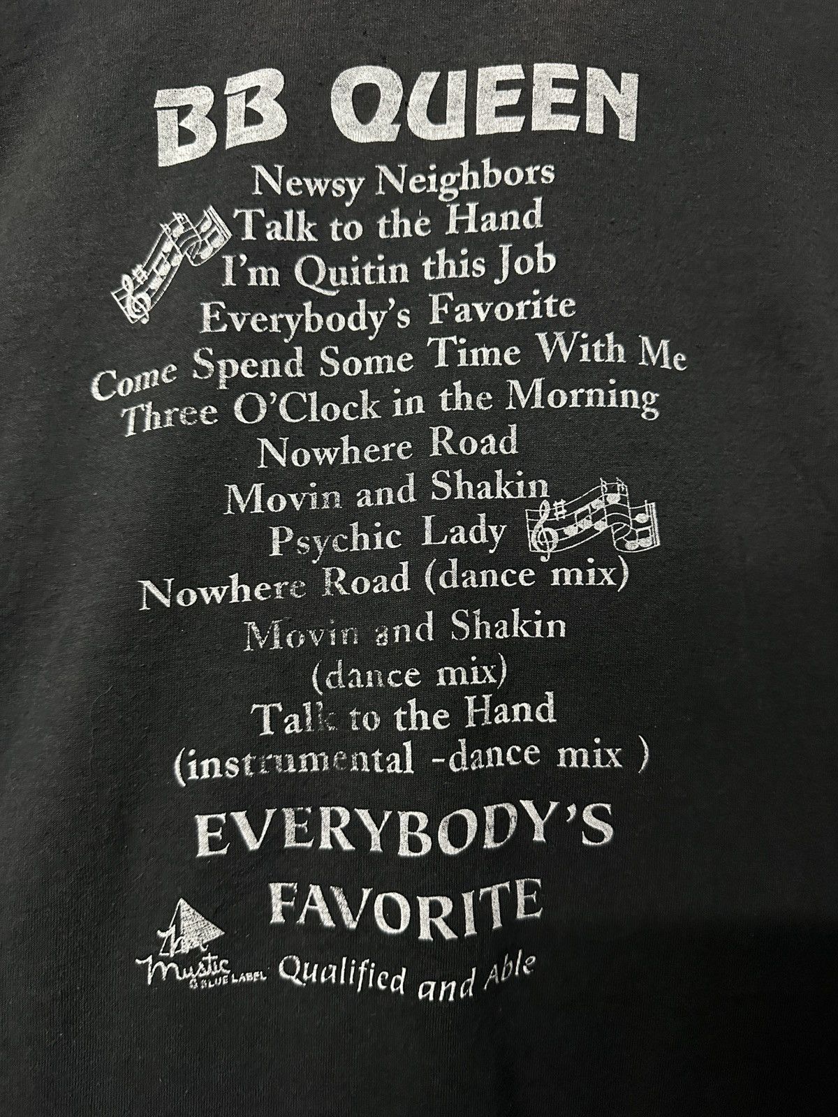 Band Tees × Vintage Vintage 90 Bb Queen Road Show Faded Tee Size US XL / EU 56 / 4 - 7 Thumbnail