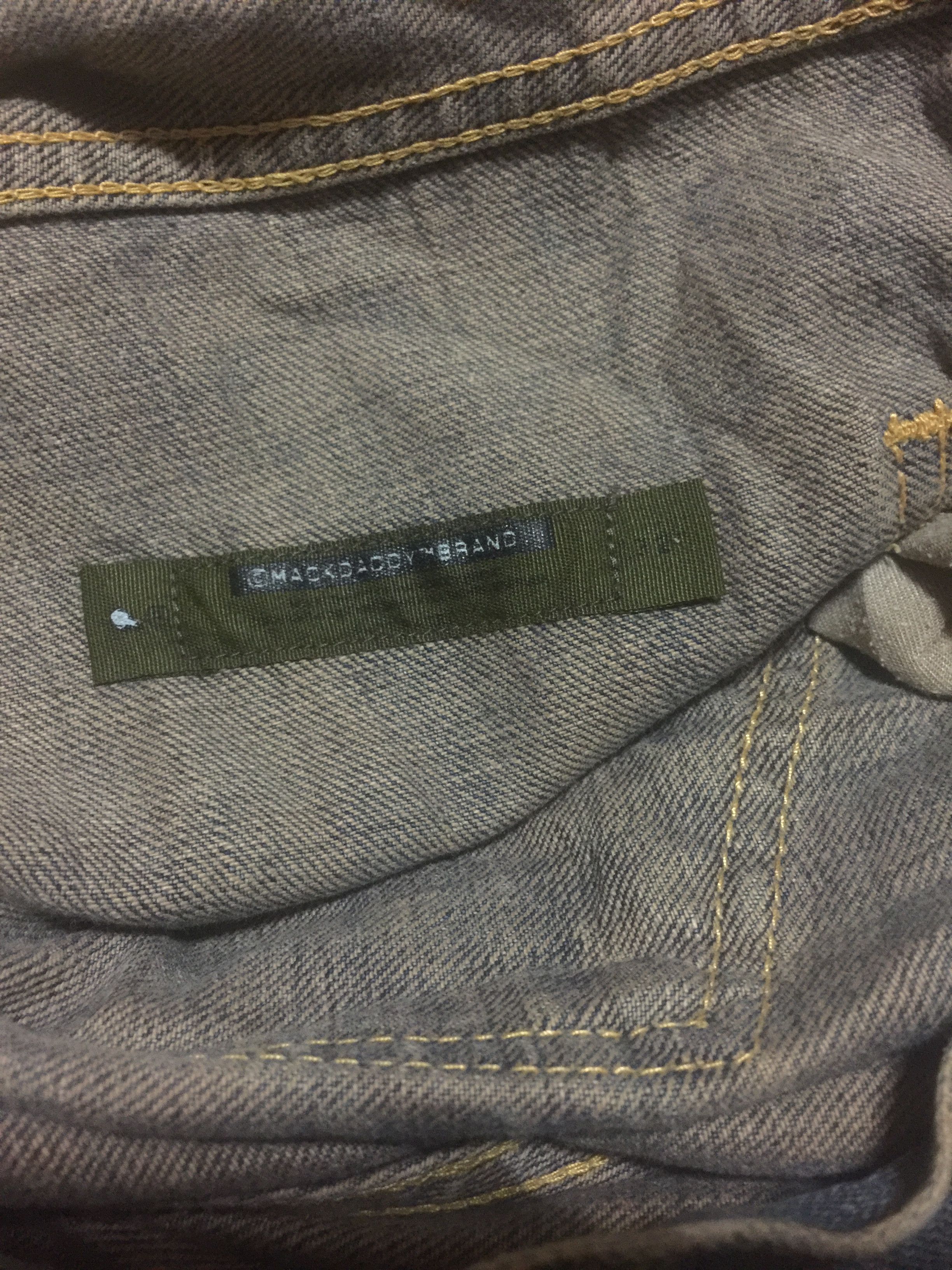 Hiroshi Fujiwara × Japanese Brand 🔥RARE🔥Mackdaddy Distressed Jeans Size US 34 / EU 50 - 4 Thumbnail