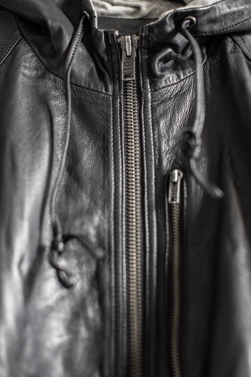 Marc Jacobs black light leather jacket Size US L / EU 52-54 / 3 - 3 Thumbnail