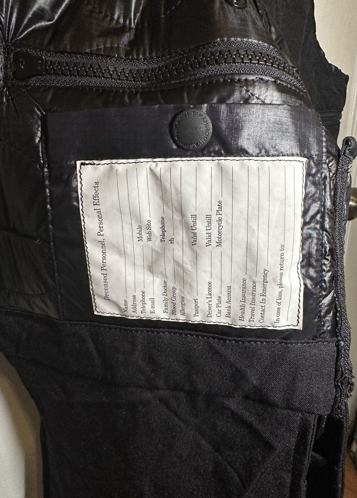 Takahiromiyashita The Soloist. AW 19 Shooting Vest Size US S / EU 44-46 / 1 - 5 Thumbnail
