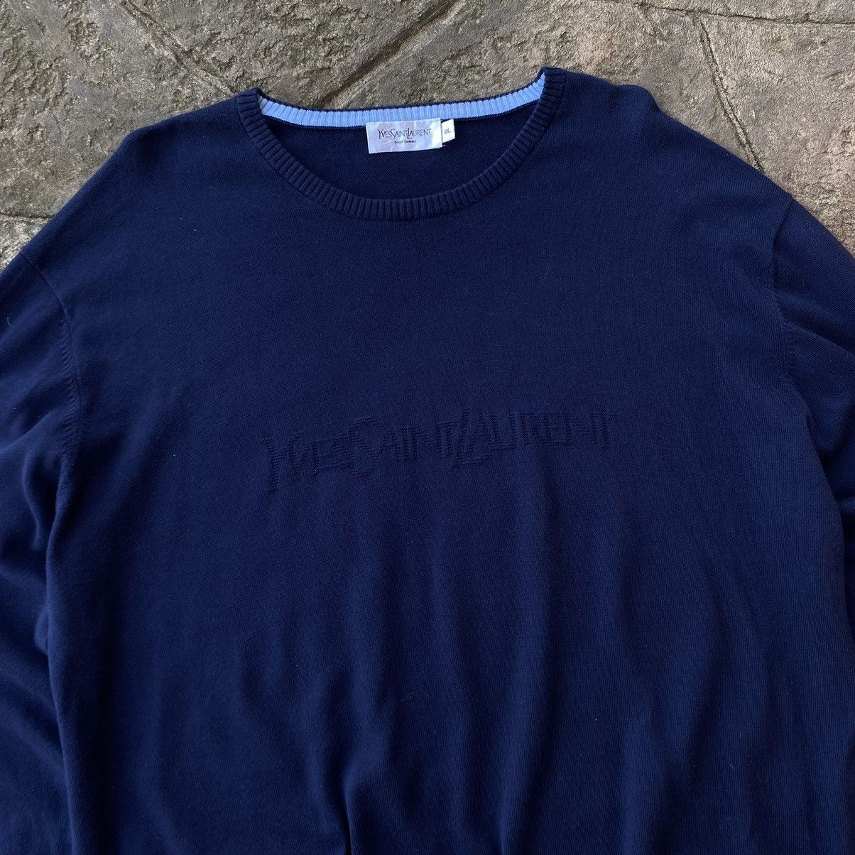 Vintage × Yves Saint Laurent Yves Saint Laurent YSL Sweater Size US XL / EU 56 / 4 - 2 Thumbnail