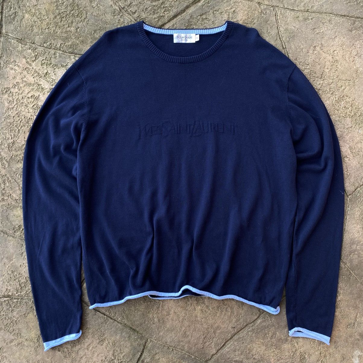 Vintage × Yves Saint Laurent Yves Saint Laurent YSL Sweater Size US XL / EU 56 / 4 - 1 Thumbnail