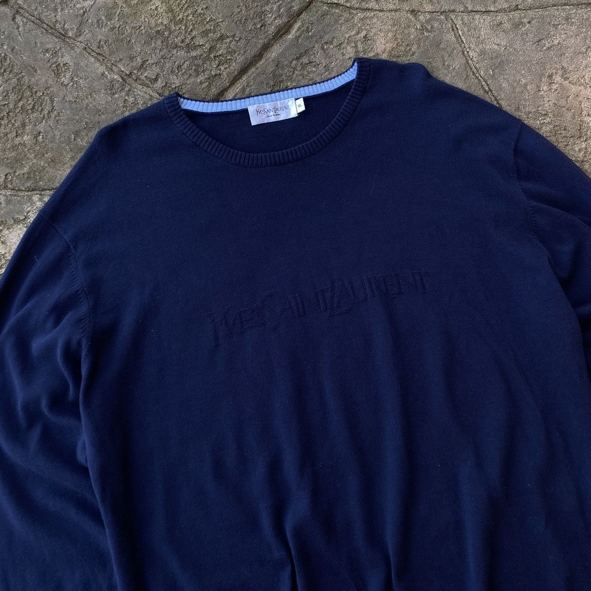 Vintage × Yves Saint Laurent Yves Saint Laurent YSL Sweater Size US XL / EU 56 / 4 - 3 Thumbnail