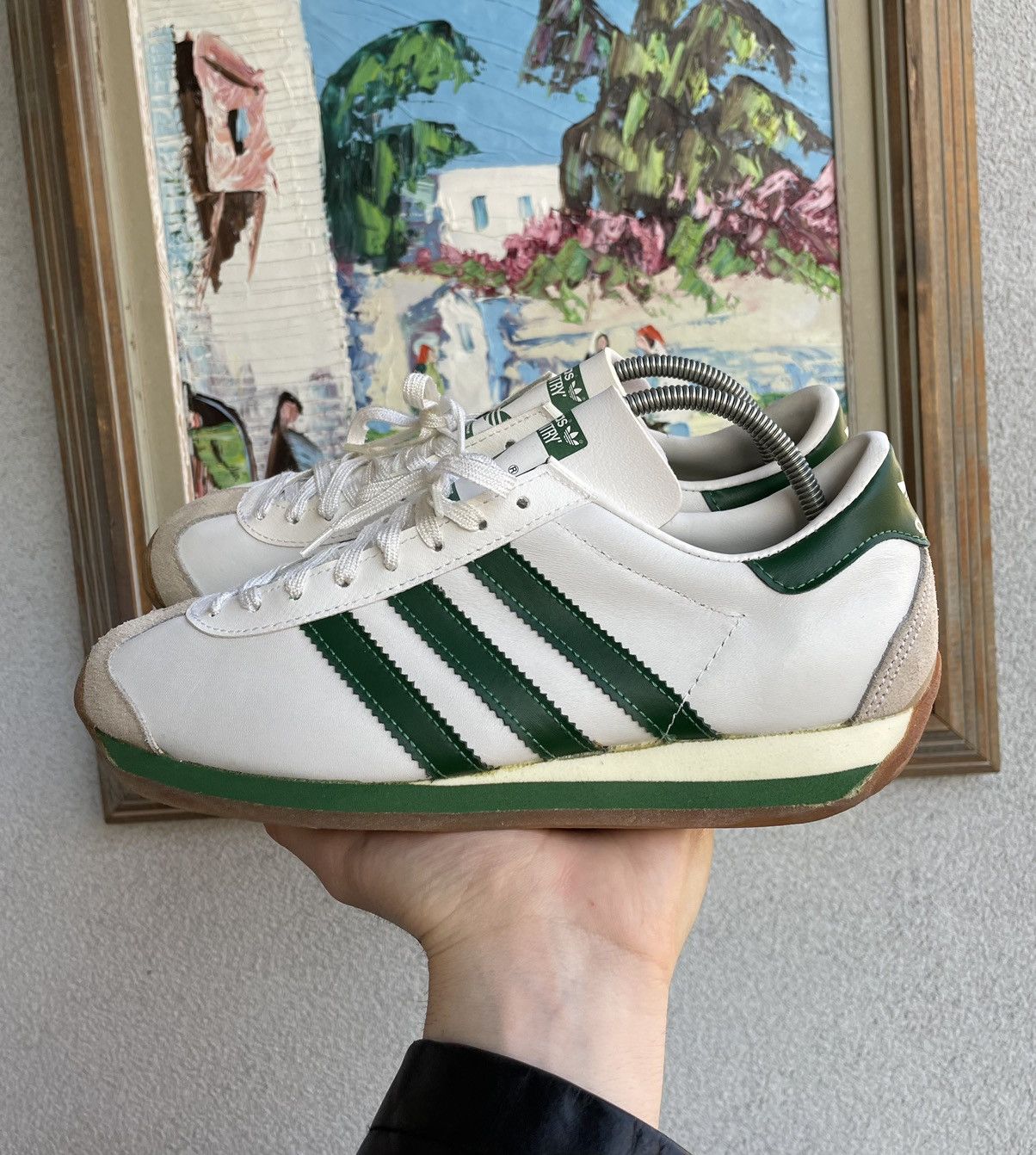 Adidas × Rare × Vintage Adidas Country Vintage 80s Made In France 