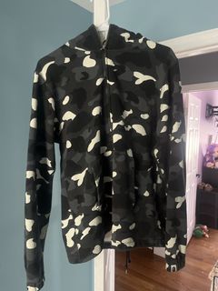 BAPE City Camo Shark Full Zip Hoodie Black Men's - SS18 - US