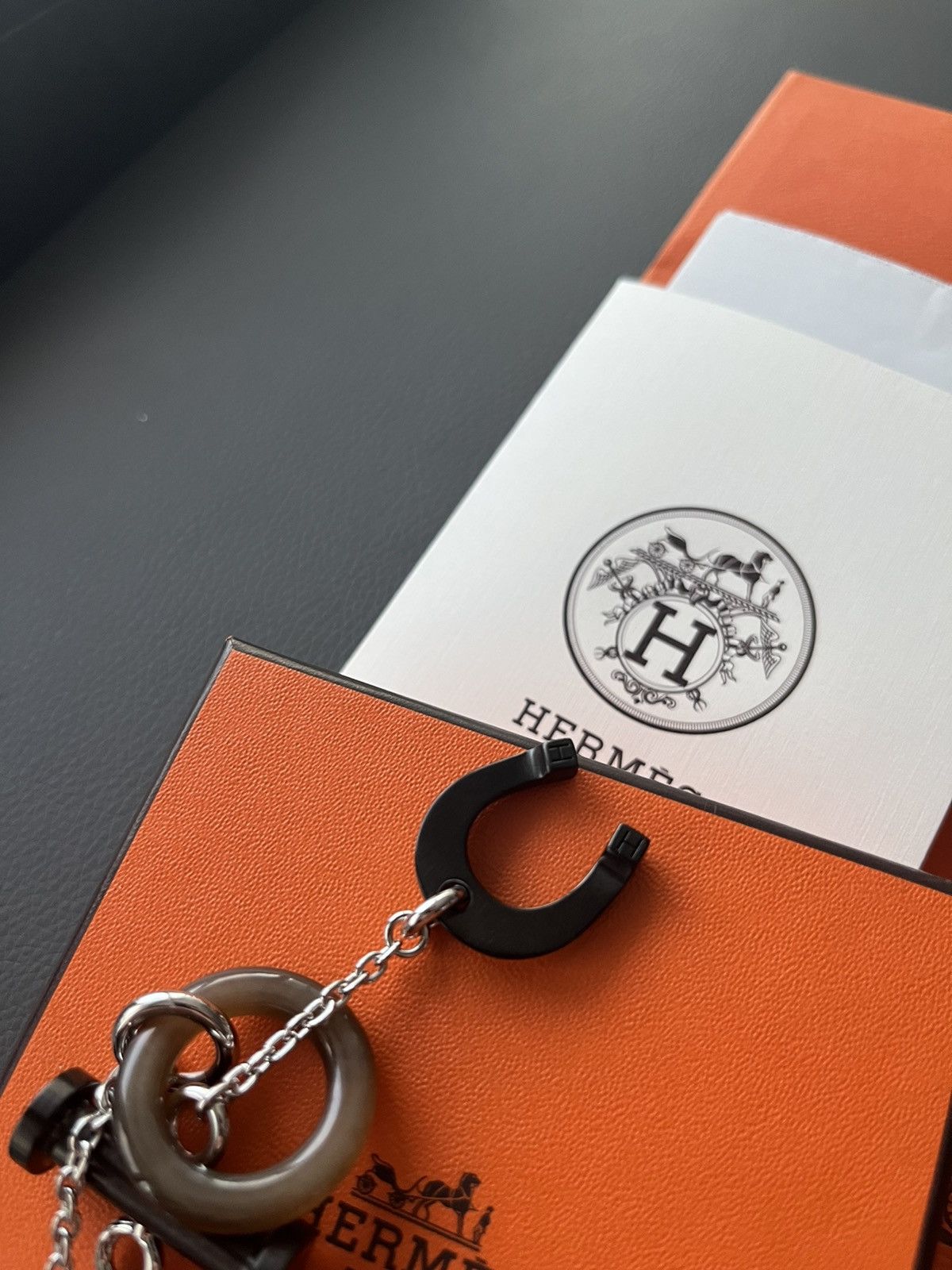 Hermes Super Runway Limited Edition Horn Lacquer Necklace Brand New Size ONE SIZE - 10 Thumbnail