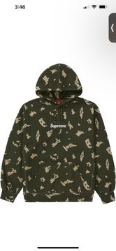 Supreme box logo hot sale hooded sweatshirt camo