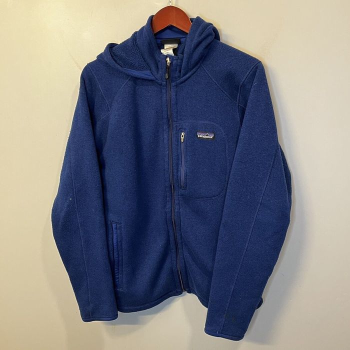 Patagonia Performance Better Sweater Jacket 25955FA18 Fleece Jacket, Men's Size Medium polyester black type Vintage Second Hand