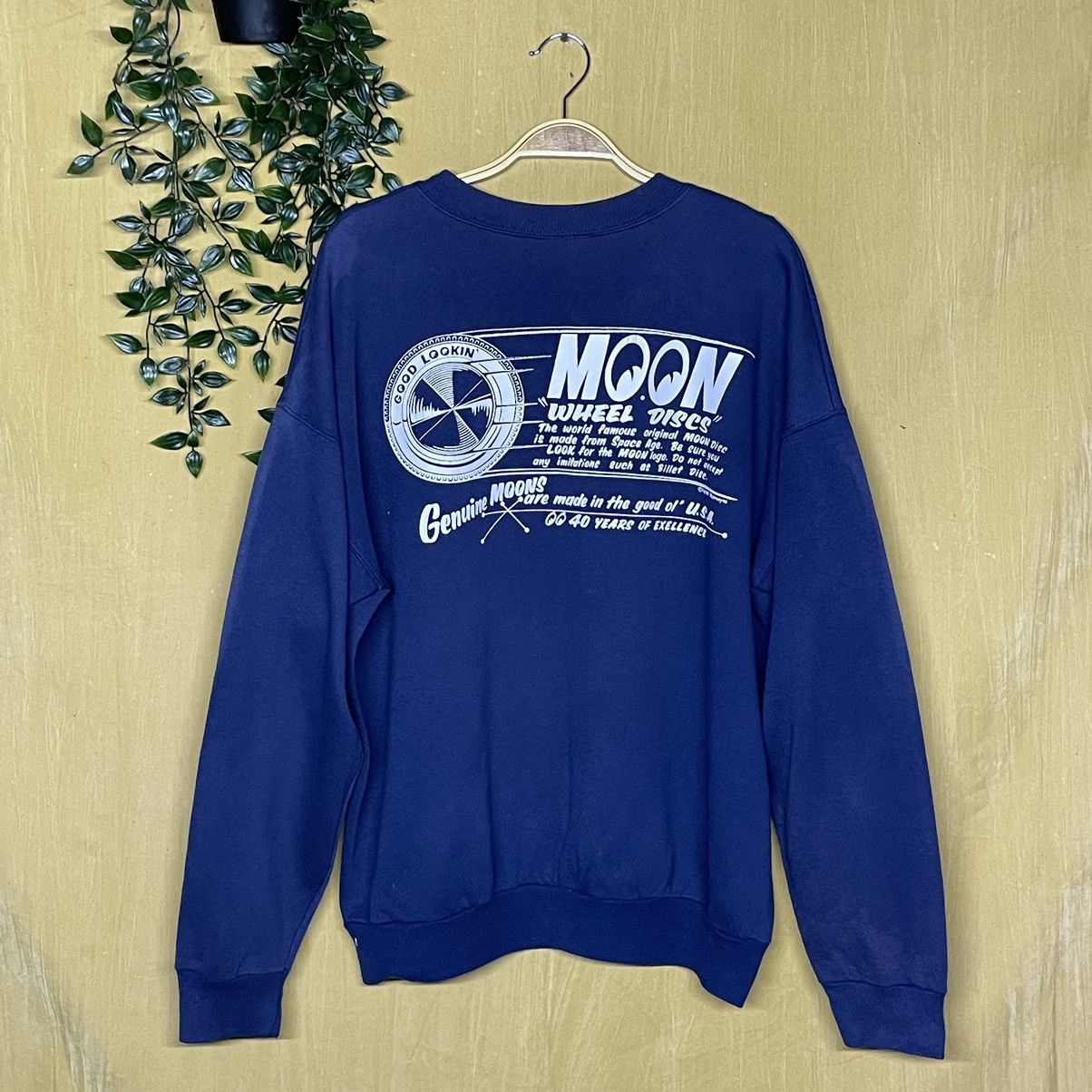 Vintage A41 Vintage 98s Moon Equipped MoonEyes Mirror Print Size US L / EU 52-54 / 3 - 1 Thumbnail