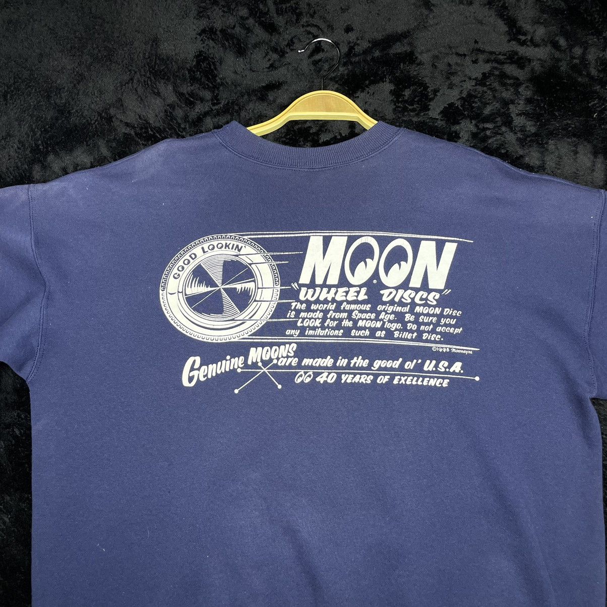 Vintage A41 Vintage 98s Moon Equipped MoonEyes Mirror Print Size US L / EU 52-54 / 3 - 4 Thumbnail