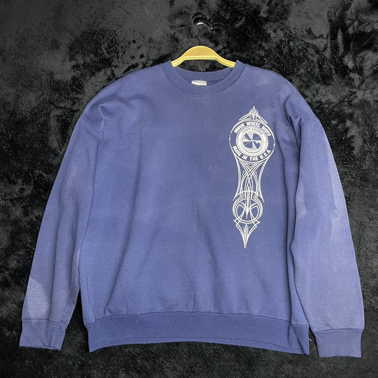 Vintage A41 Vintage 98s Moon Equipped MoonEyes Mirror Print Size US L / EU 52-54 / 3 - 3 Thumbnail