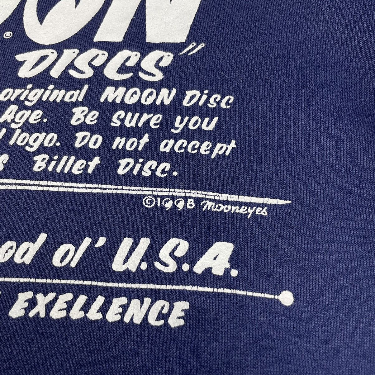 Vintage A41 Vintage 98s Moon Equipped MoonEyes Mirror Print Size US L / EU 52-54 / 3 - 18 Thumbnail