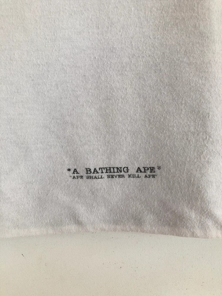 Bape × Vintage I LOVE BAPE RINGER REVERSIBLE TEE Size US S / EU 44-46 / 1 - 12 Thumbnail