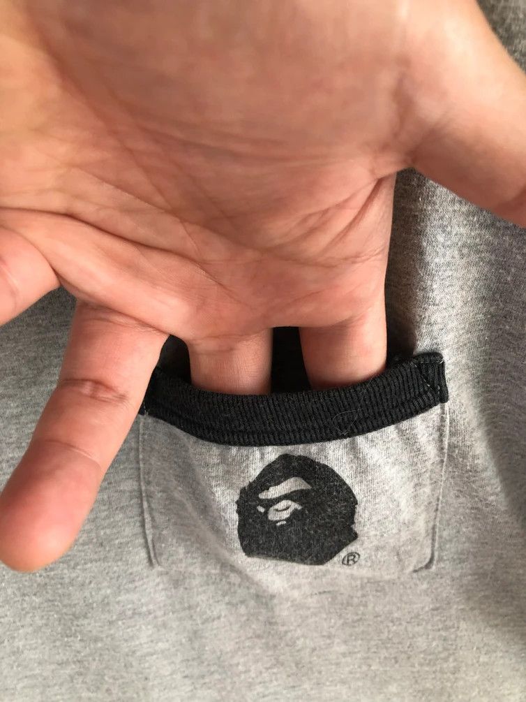 Bape × Vintage I LOVE BAPE RINGER REVERSIBLE TEE Size US S / EU 44-46 / 1 - 9 Thumbnail