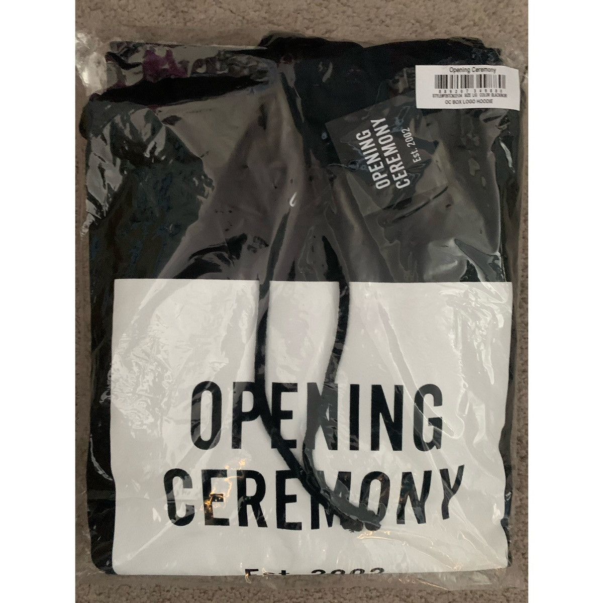 Opening Ceremony OPENING CEREMONY BOX LOGO HOODIE Size US L / EU 52-54 / 3 - 5 Thumbnail