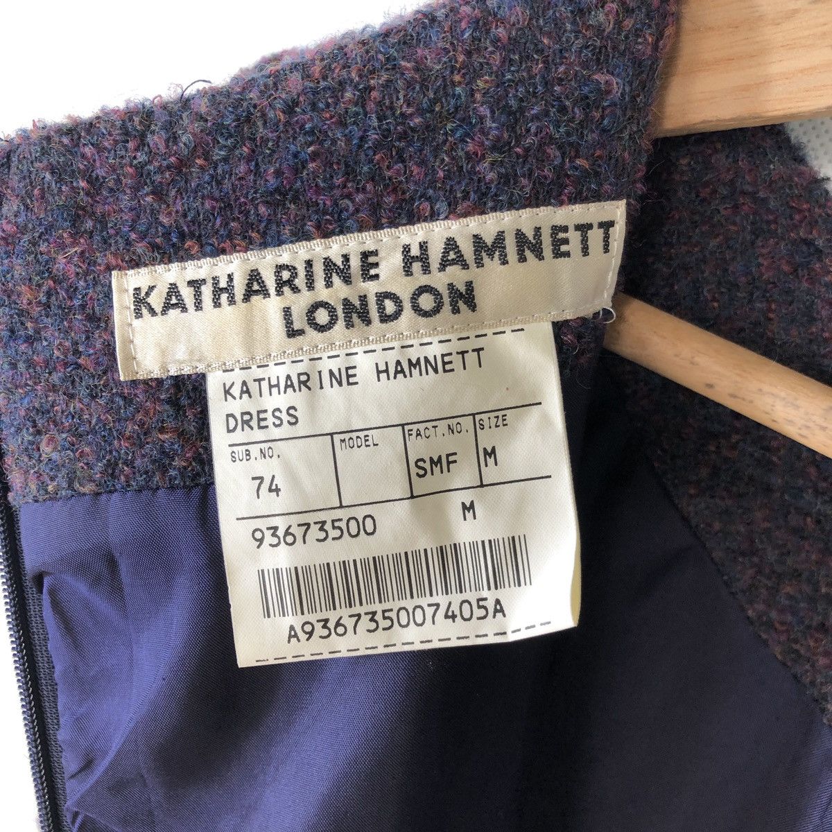 Katharine Hamnett London Katherine Hamnett London S/S Wool Dress Size M / US 6-8 / IT 42-44 - 8 Thumbnail