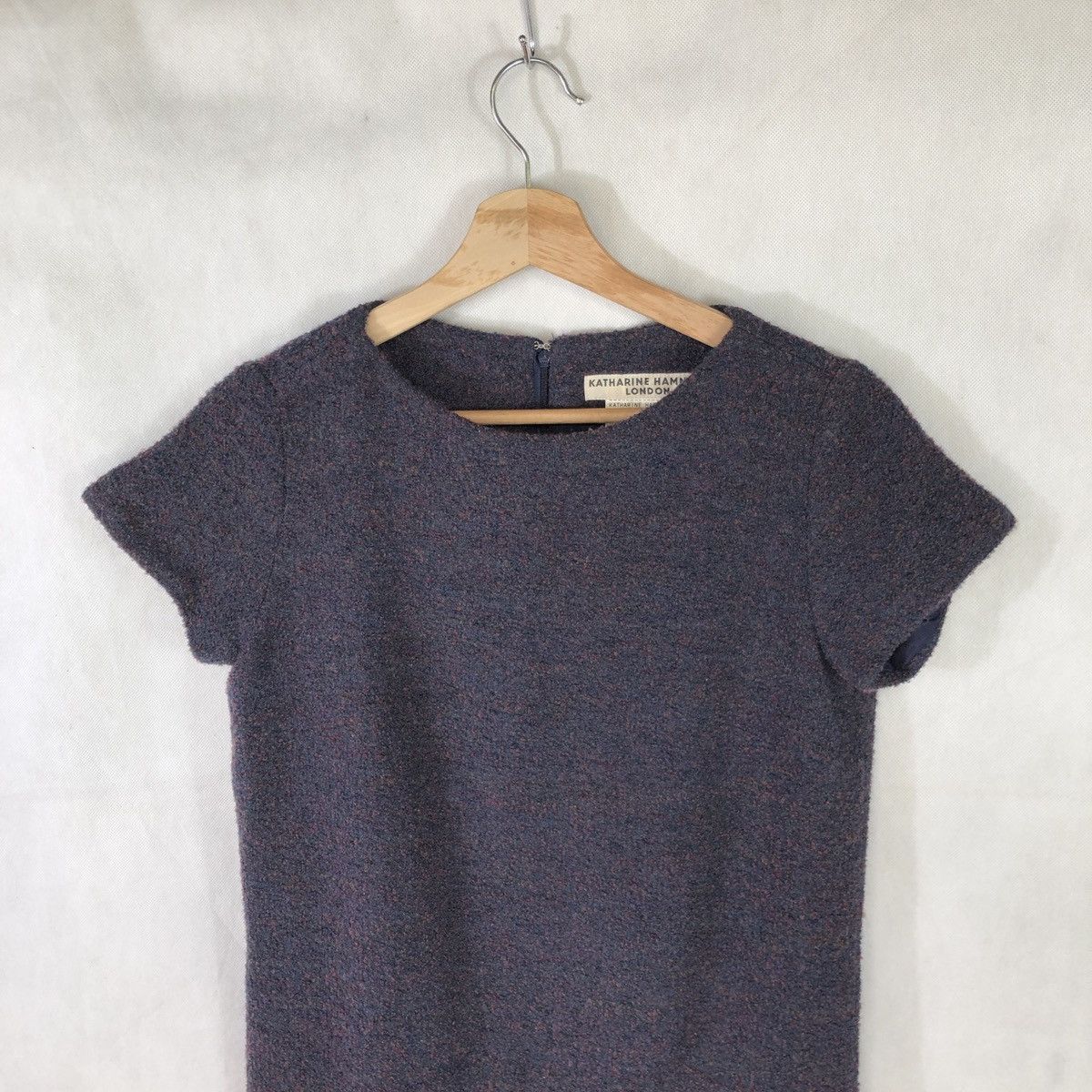 Katharine Hamnett London Katherine Hamnett London S/S Wool Dress Size M / US 6-8 / IT 42-44 - 3 Thumbnail