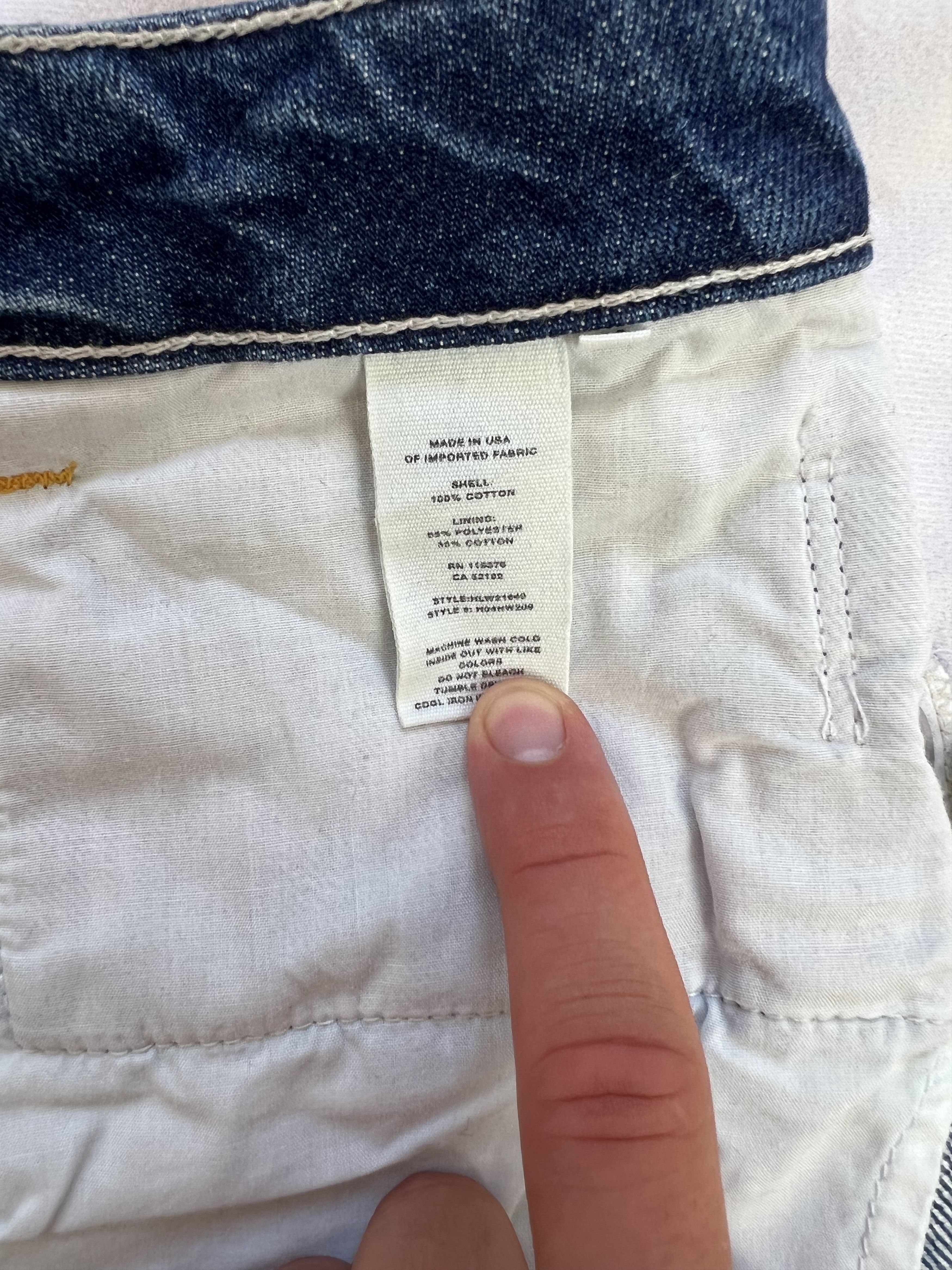 Helmut Lang ⚡️QUICK SALE⚡️Helmut Lang Indigo Jeans Denim Size US 26 / EU 42 - 5 Thumbnail